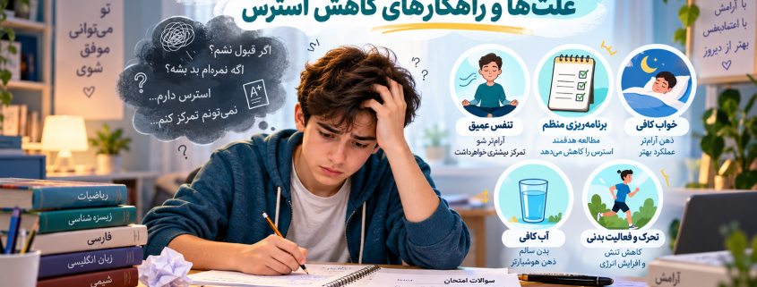 اضطراب امتحان در نوجوانان
